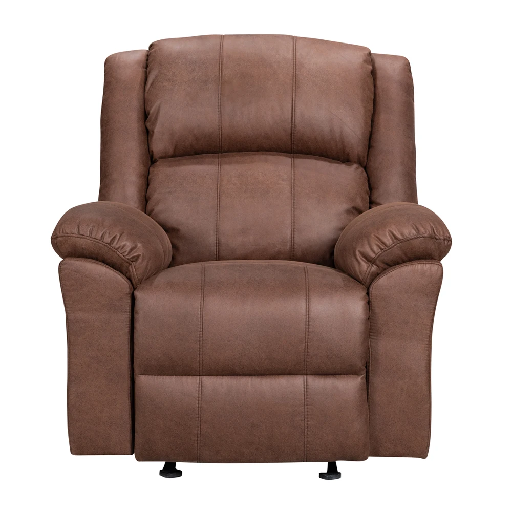 Velvet Fabric Lazy Rocker Recliner Chair Home Furniture Wood Modern Living Room Sofa Sectional Sofa Hotel American Style CN;ZHE