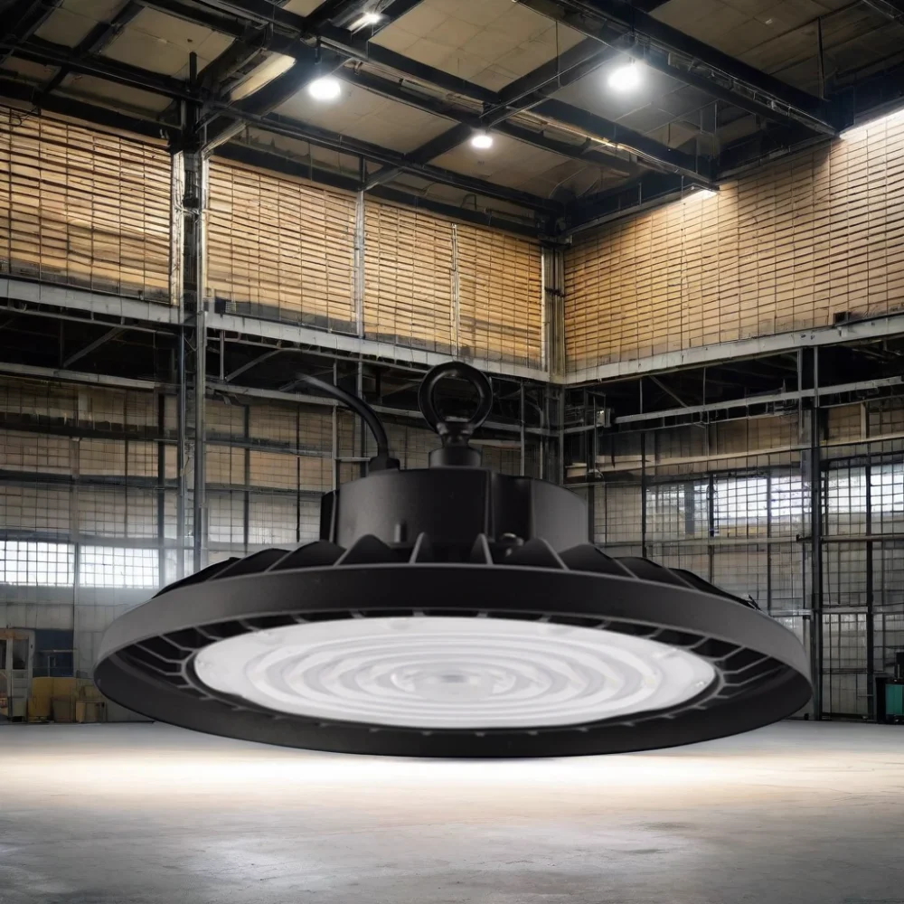50Hz 60Hz High Lumen Aluminum Commercial Industrial Highbay Warehouse Led Lighting 100W 150W 200W Highbay Led High Bay Light