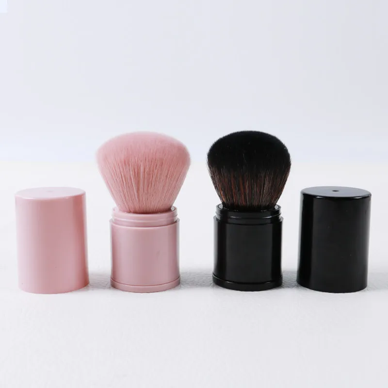 Custom Logo Single  Makeup Brush Small Size Extension Dust Cover Face Blush Powder Brush
