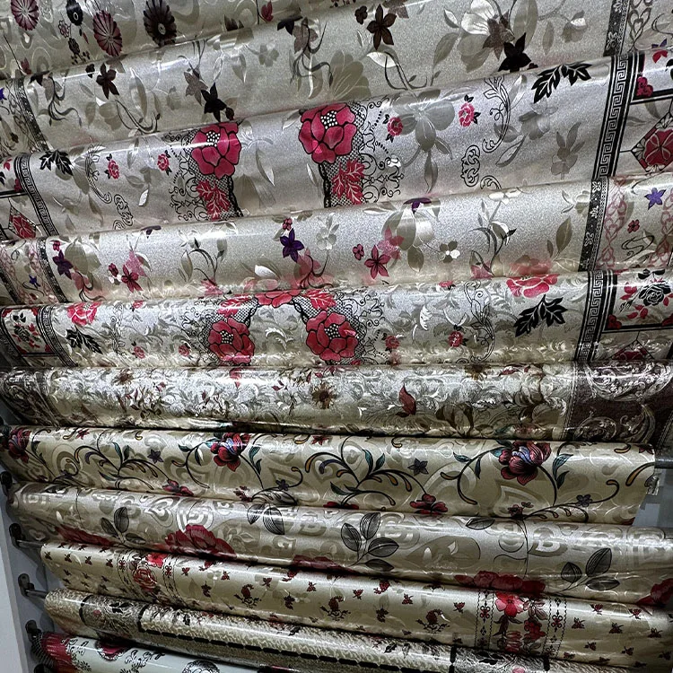Embossed PVC Film Wholesale Washable Waterproof Easy To Clean Table Cloth Roll Plastic Tablecloth