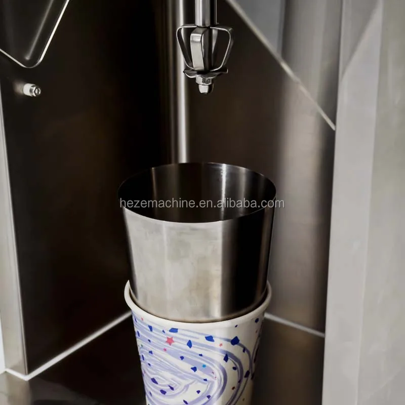 Mc Flurry Instant Blizzard Ice Cream Rolls Machine For Paper Cup Ice Cream Making