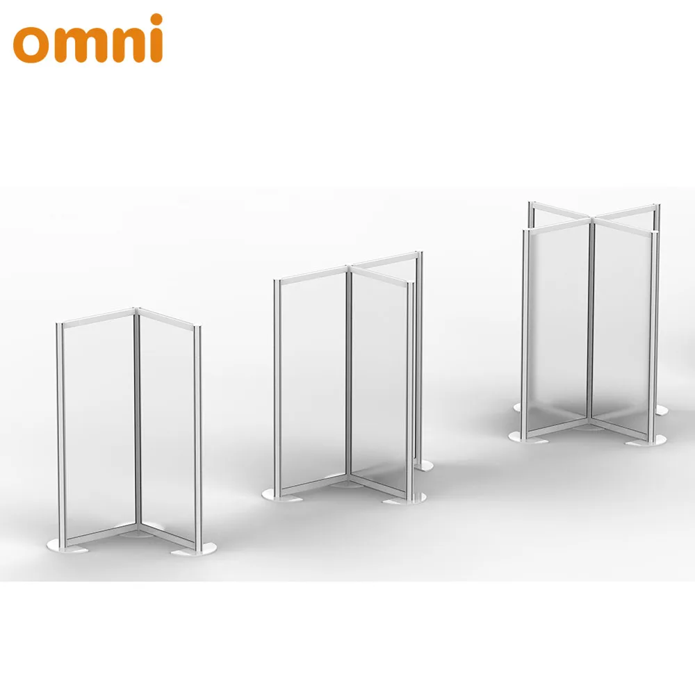 office school freestanding partition folding screen room divider with or without wheels