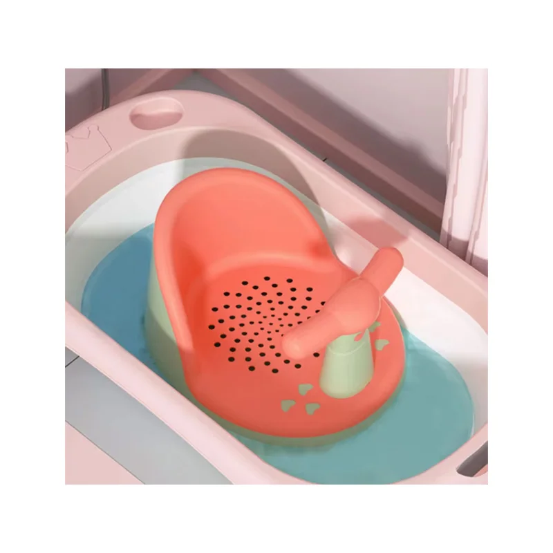Bathroom 6 Months Plus Bathtub-Chair 3 Color Sitting Baby Bath Support Bathing Tubs Seats Bathtub With Suction Cups For Infants
