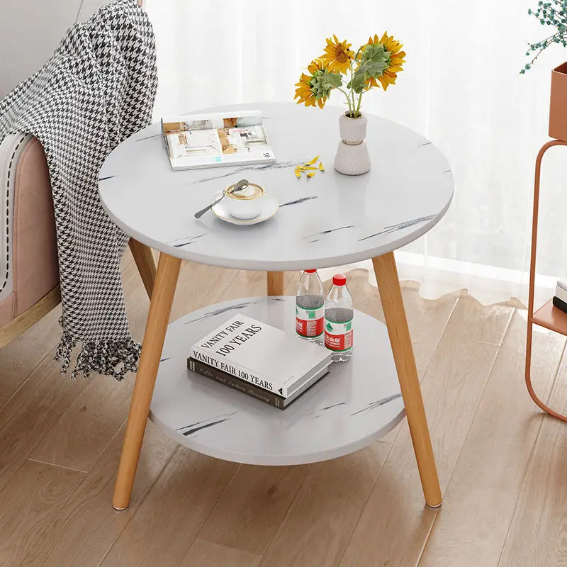 Yuhai Online black tea table small round table  bedside table on the groundfor bedroom