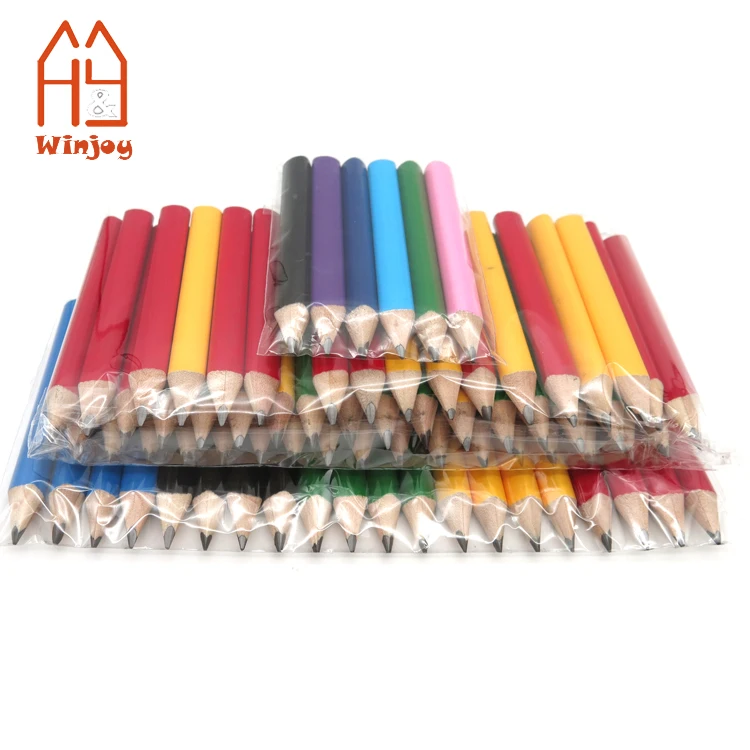 Fat Thick Strong Triangular Grip Pencil Graphite 2B Lead without Eraser - Suitable for Kids Art Drawing Drafting Mini Pencil