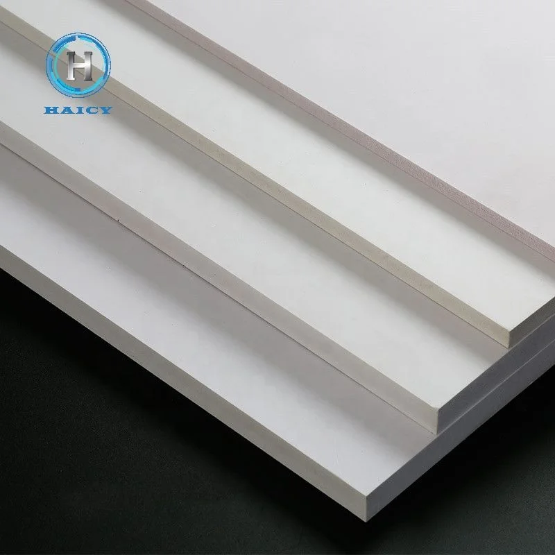 White High Density PVC Celuka Sheet PVC Foam Board Manufacture