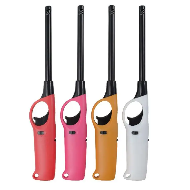 Refillable  Gas Lighter For BBQ Kitchen Manufacturer Lighter