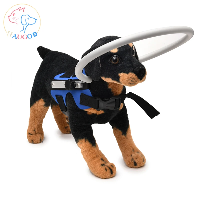 
Pet Safety Harness Blind Dog Halo Harness Protective Guide Training Vest Anti-Collision Collar for Blind Dogs 