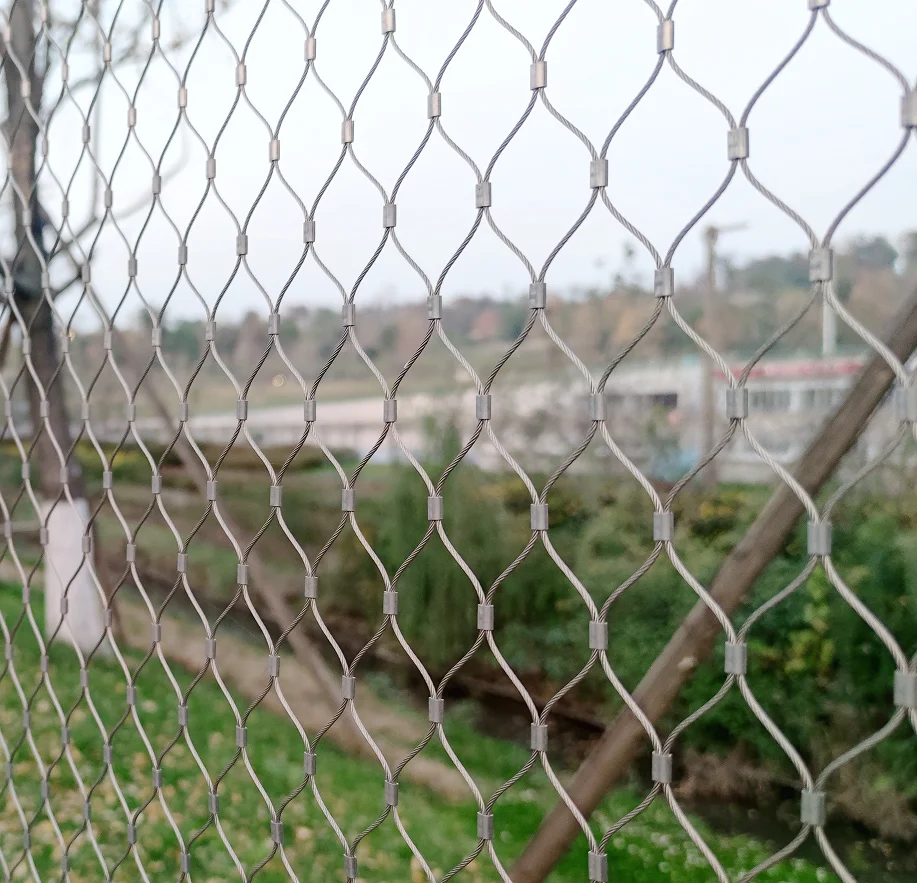 Cheap Price Stainless Steel 316 Zoo Animal X-Tend Rope Mesh/Rope Wire Mesh Netting