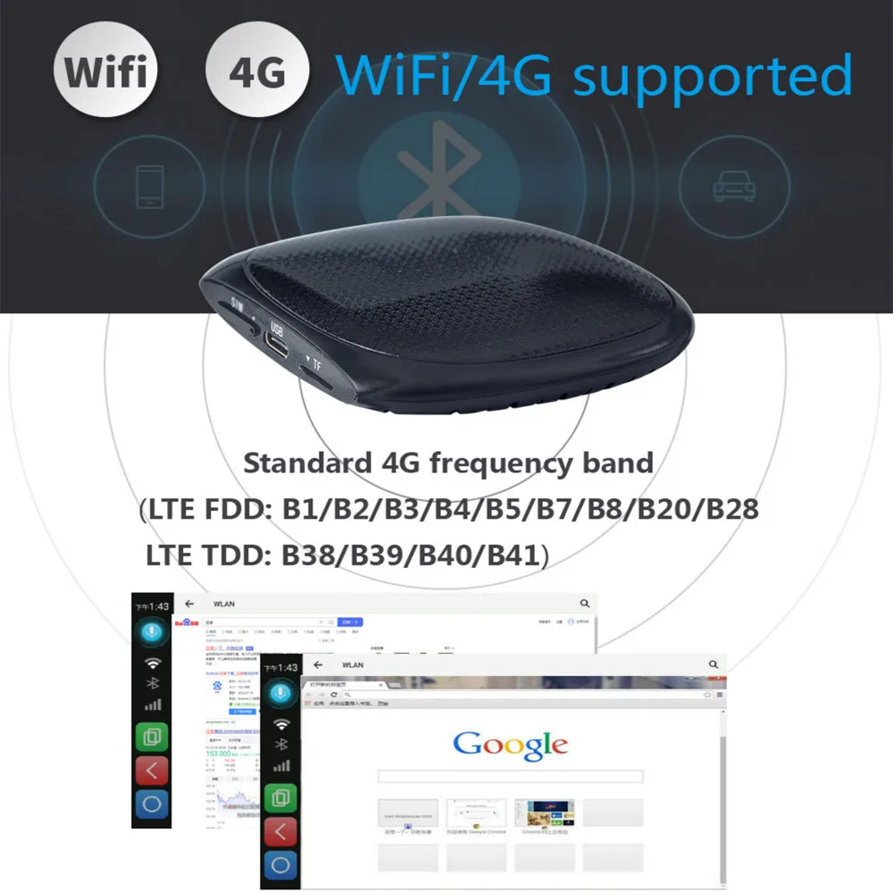 Plug and Play 4G+64G Qualcomm Snapdragon 10 Core High Performance Android 10.0 Smart Carplay ai box Fast and responsive