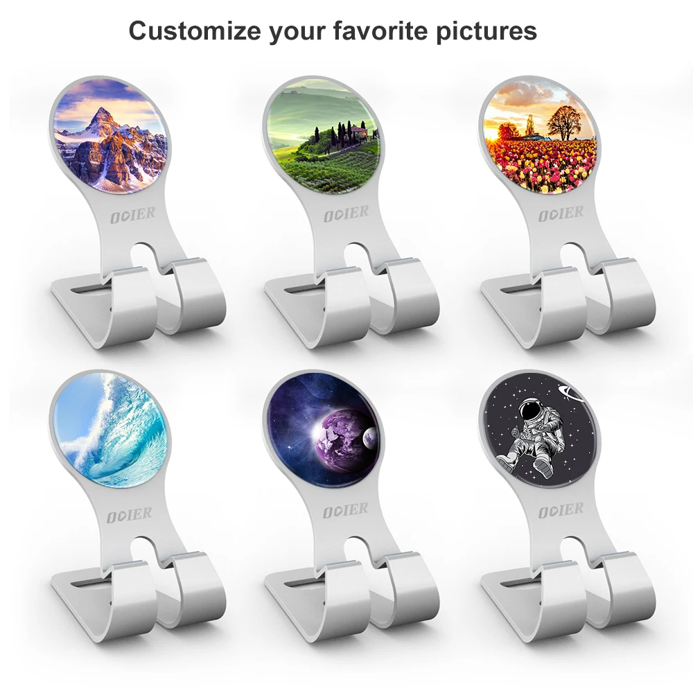 New desk cell phone holder 3mm aluminum metal desktop magsaf wireless charger Magnetic phone stand holder for MagSafe Charger