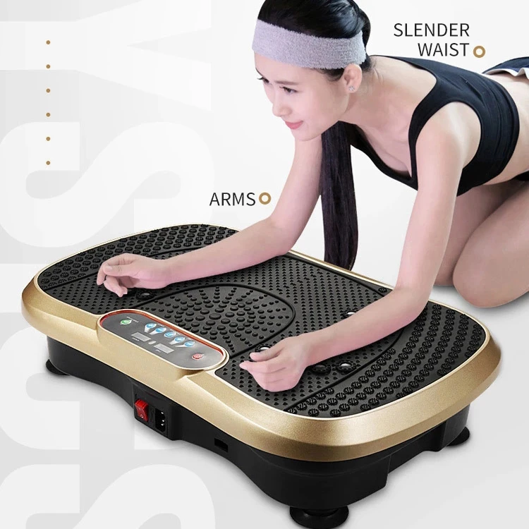 Source Factory High Power Vibrating Plate Household Silent 200kg Foot Vibration Plate Machine