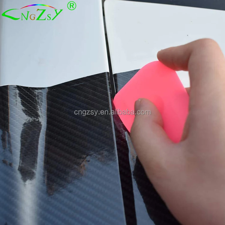 Car Sticker Vinyl Film Wrap Squeegee Tinting Tools Window Cleaning Washer Decal Corner Pink Scraper