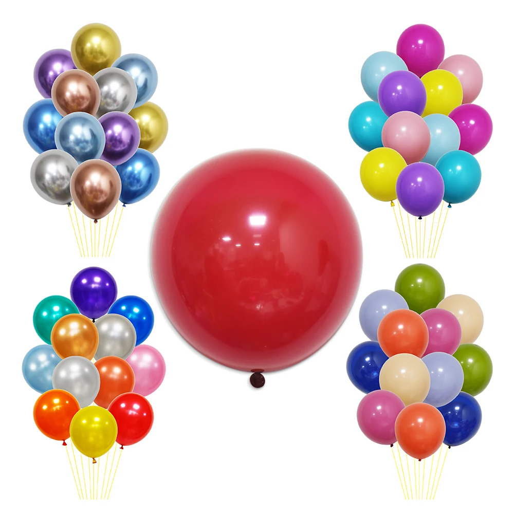Logo color custom party mothers day happy birthday valentines balloons birthday balloon decoration helium wedding latex balloons