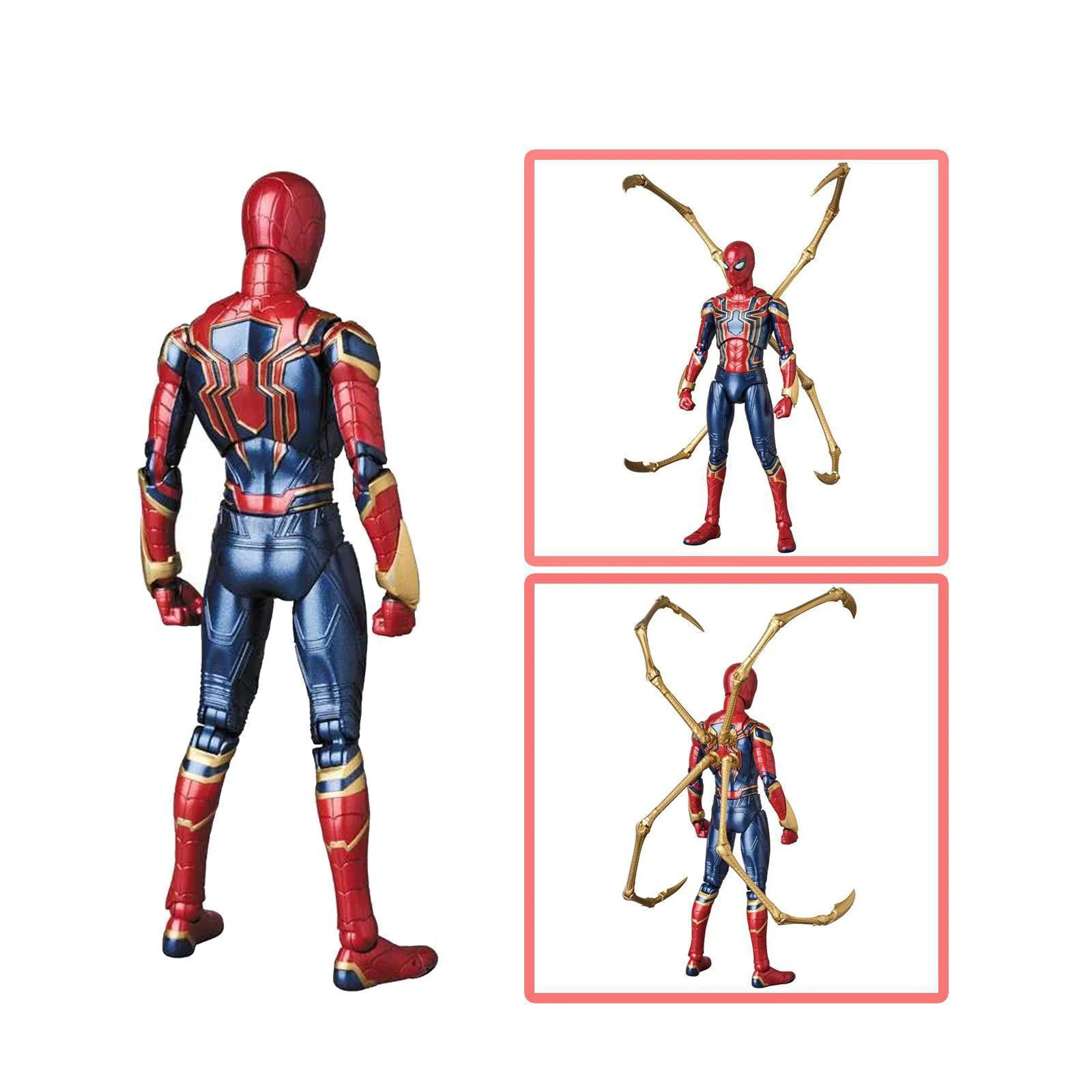 OEM Customized Spiderman Action Figures Marvel Legends Maker Spider-Man Anime collection gift Pvc action & toy figures