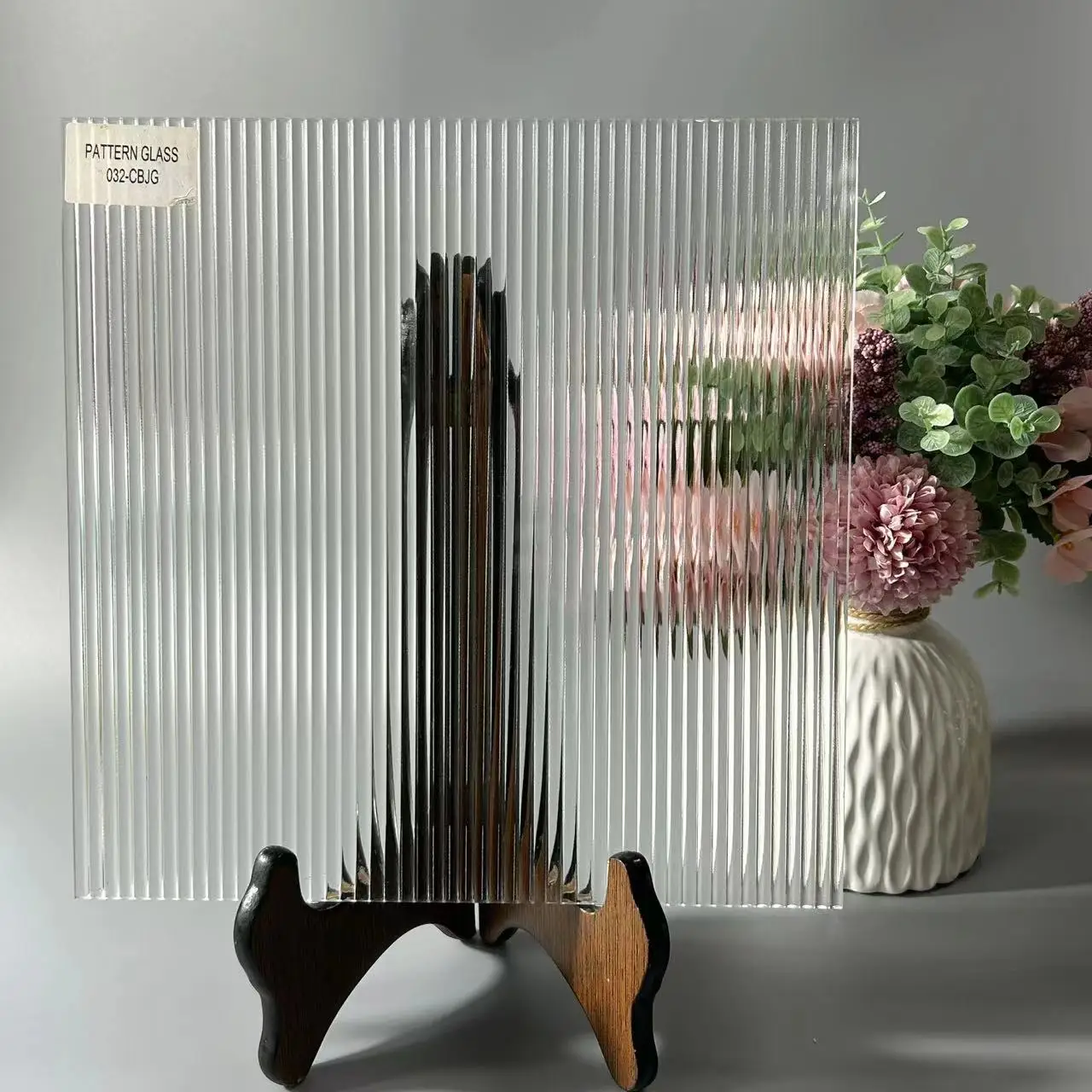 China glass mirror factory patterned glass panel tempered toughened decorative glass panel