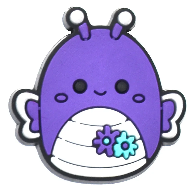 2022 Cartoon animal Wholesale PVC Clog Shoe Decorations Charms Soft Rubber Shoe croc Charms As a gift for the child