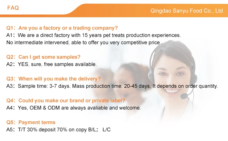 Private label dog snacks