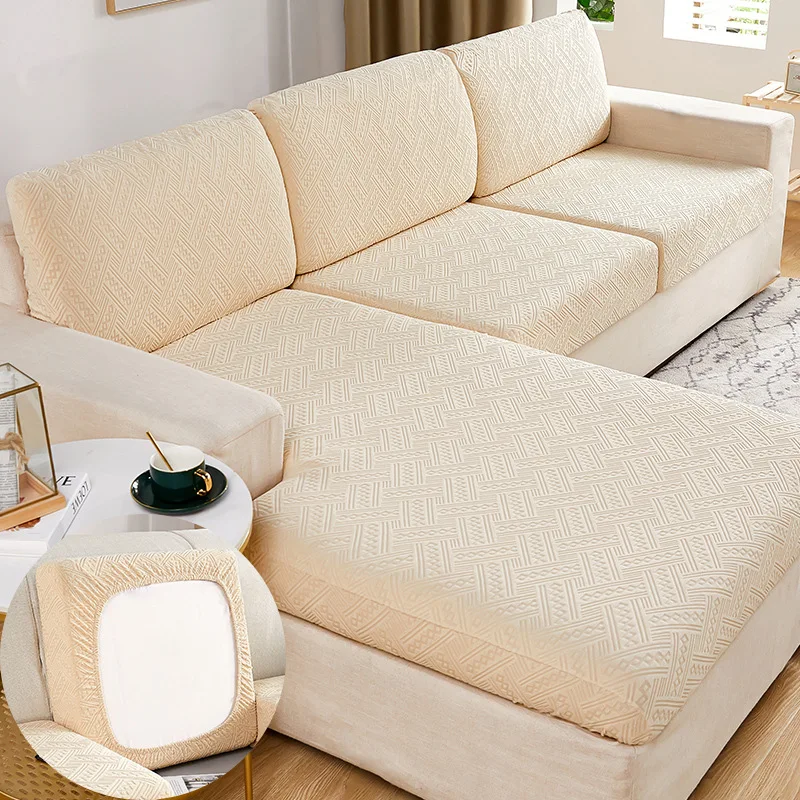 Wholesale  Polyester, Waterproof Elastic Couch Protection Sofa Cover Furniture Sofa Slipcovers Elastic For Living Room/