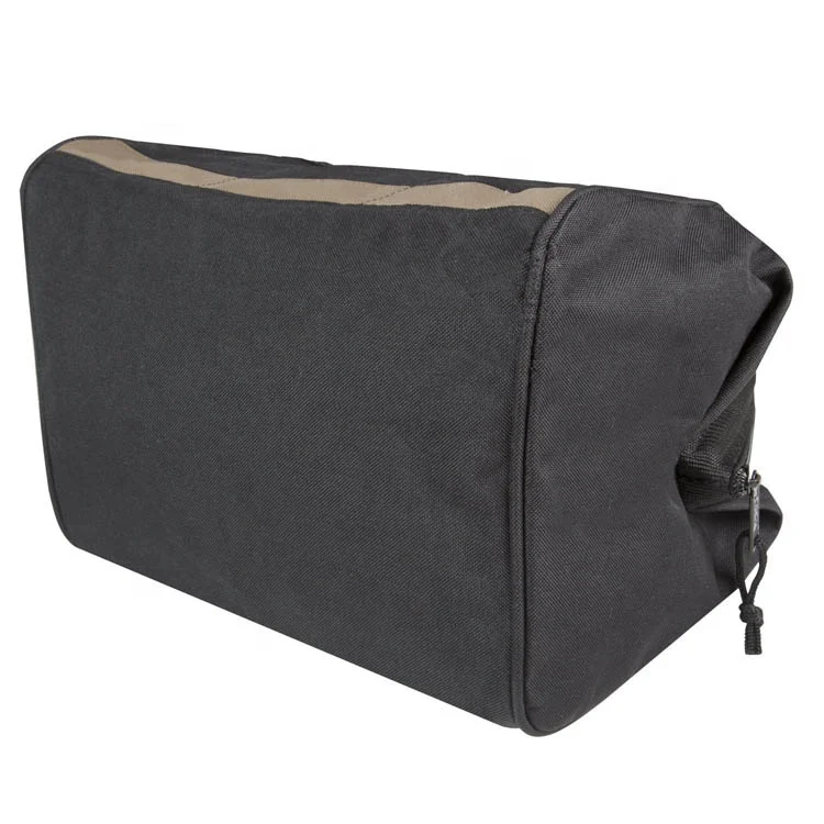 Сверхпрочная сумка-Органайзер для инструментов и аксессуаров с широким горлышком, с несколькими карманами и регулируемым плечевым ремнем, сумка-тоут для инструментов электрика