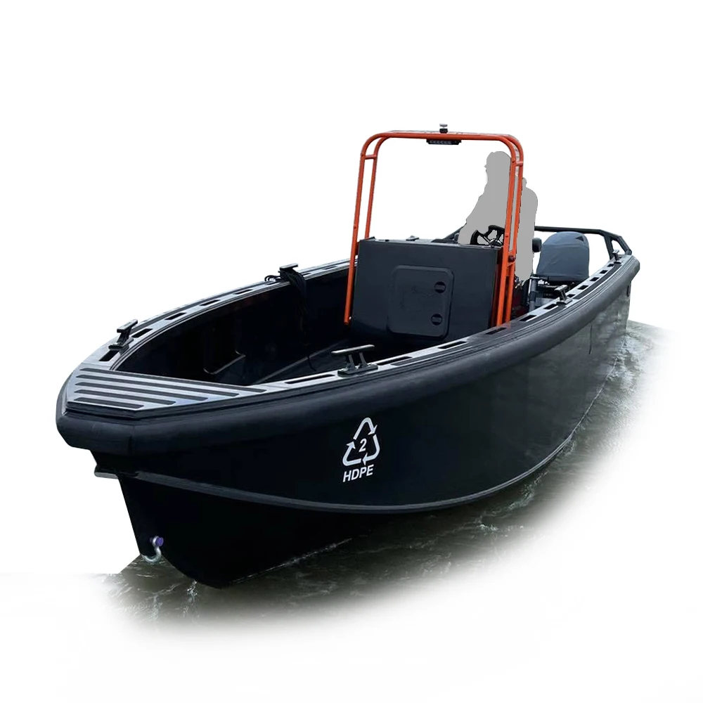 Tideride- UNSinkable WaterJet HDPE workboat PE yacht cabin fishing boat