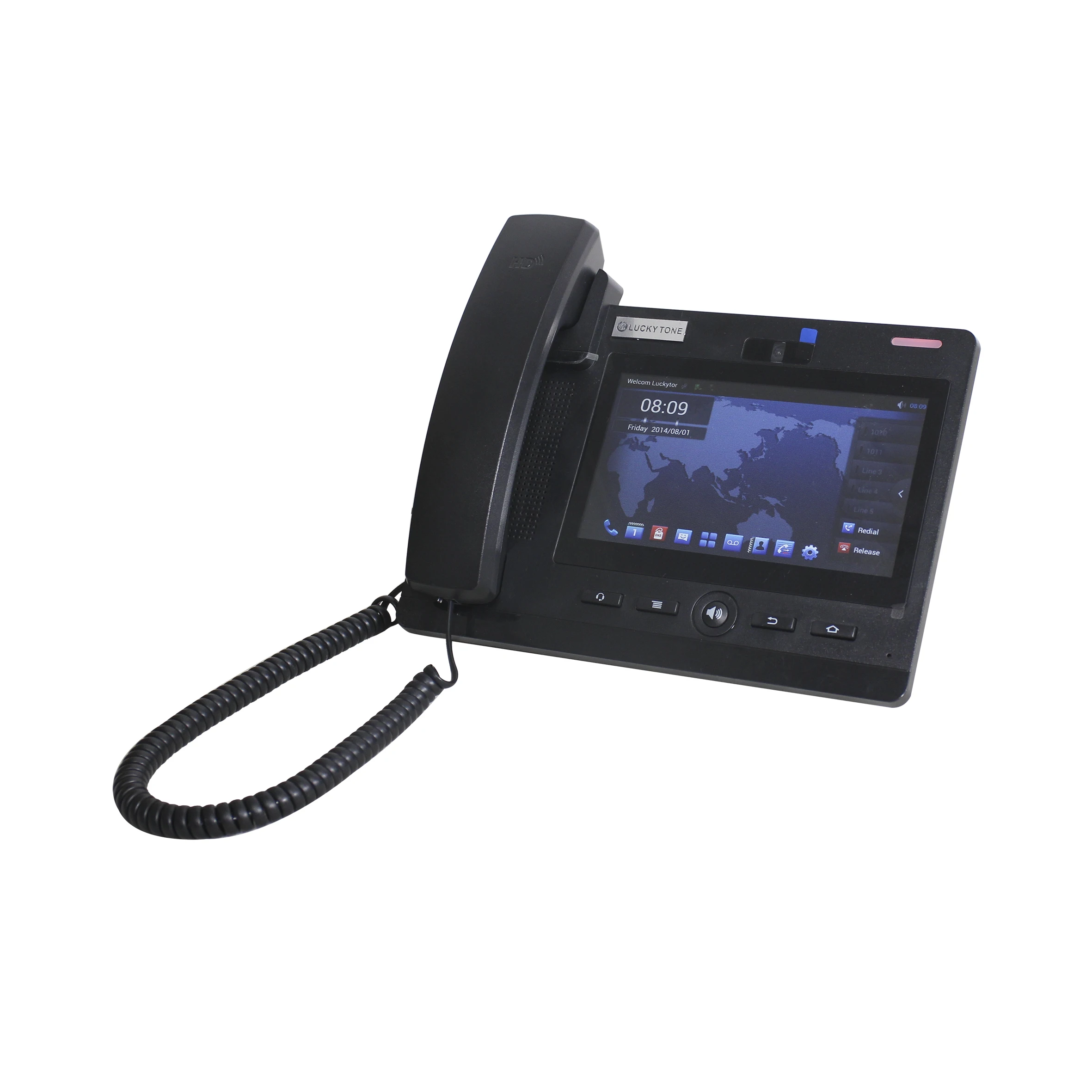 Professional Hot Selling top seller OEM Desktop Smart Video SIP Phone with Android System audio ECO IP SIP PA System