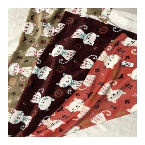 New Design High Quality knitting velvet fabric for autumn baby clothes