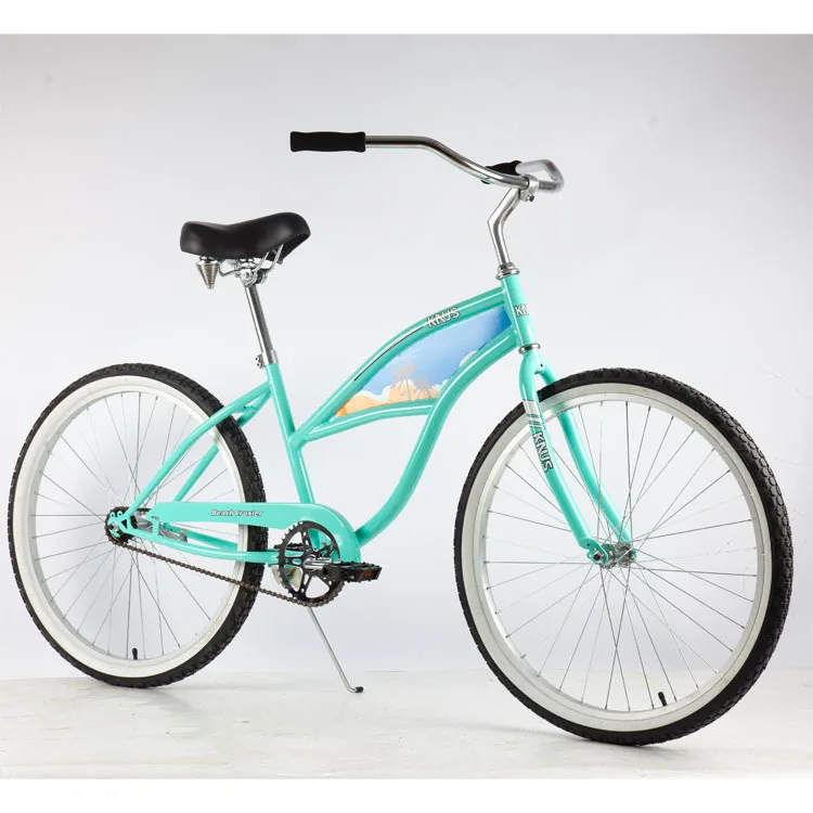Good Quality Cheap Women Men Beach Cruiser Bike 26 Inch Coaster Brake Beach Cruiser Bicycle