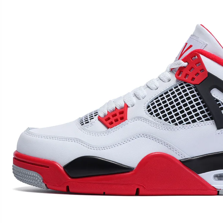 New High Aj 4 Basketball Shoes 4 Union University Blue What The Black Cement Men Women Sneakers Bred Sports Trainer