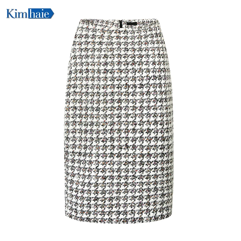Lady Skirt Casual Daily Wear  Best Selling Ladies Pencil Skirt for Women Ladies Dress Centre Vent Elegant Adults Multicolor