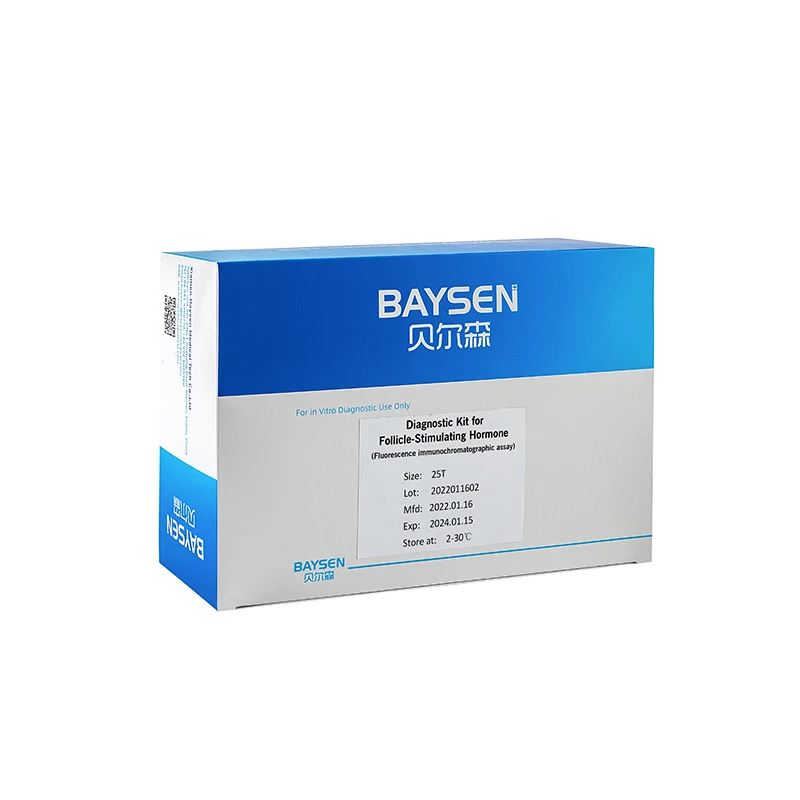 FSH Ovulation Rapid Diagnostic Kit CE Ovulation Test Equipment with High Accuracy from High Quality Factory