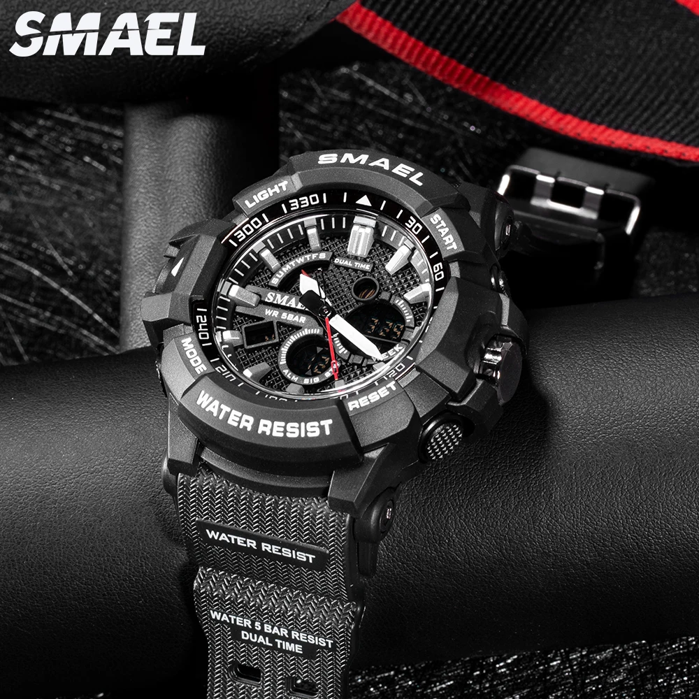 SMAEL new men watch smael 1809 sports quartz watch for survival in the wild