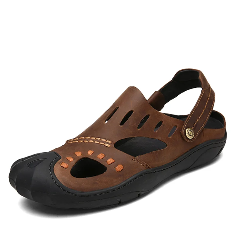 
laoks mens summer open toed leisure wading walking sports beach outdoor sandals fisherman shoes 