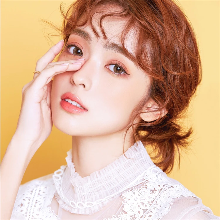 Aquarius Brown Color Eyecontacts 14.5mm Diameter Pupilentes Natural Color Contact Lens