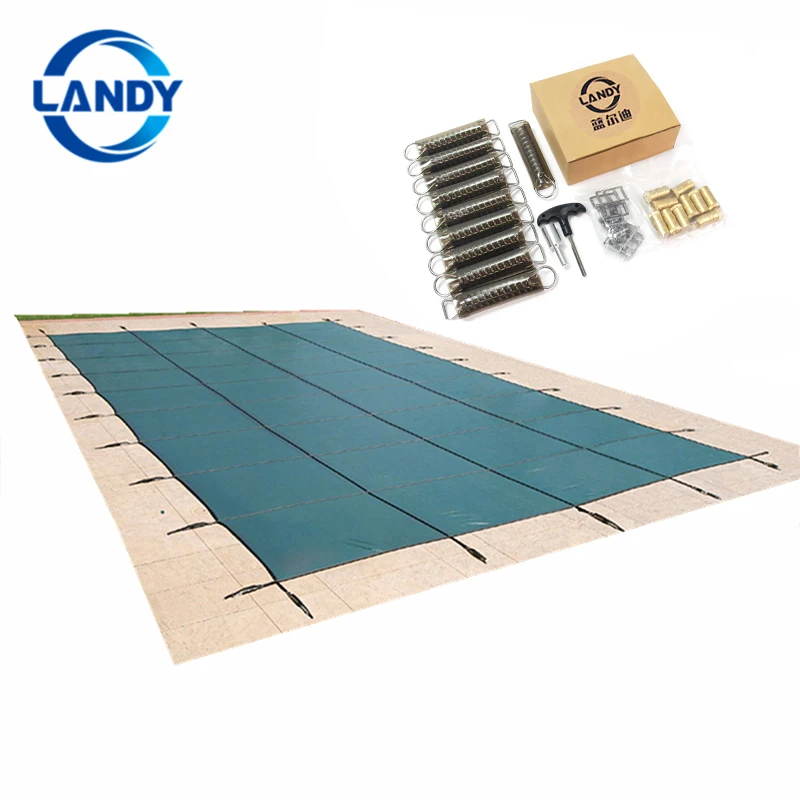 Safety Pool Security Filter Storage Mesh in Ground Pool Covers,safety Barriers Plastic Meshes Cover Custom Made LANDY