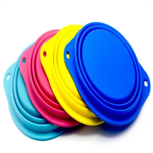 2022 2023 Silicone Bowl Foldable Camping Bowl Folding Collapsible Water Bowl
