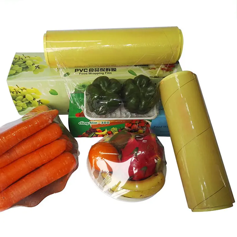 
10mic mic 45cm Food Film PVC Cling Film Food Packaging Cast Food Grade 