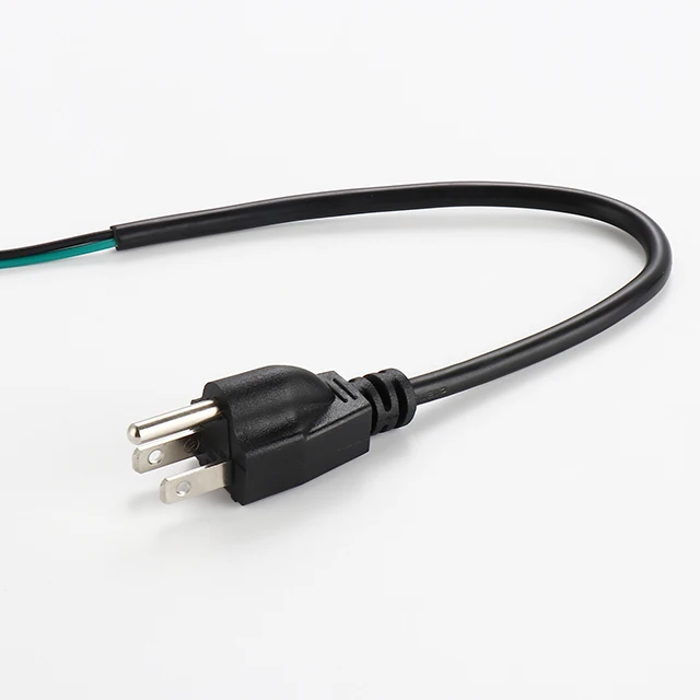 USA 3 pin Laptop Power Cable Lamps Appliances  power cable electrical supplies UK Power Cord Plug
