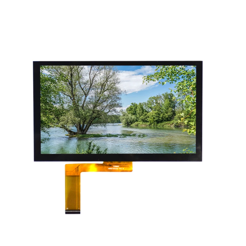 Free viewing 1024x600 7 inch IPS touch lcd panel tft display 4 lane mipi