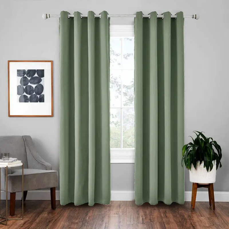 Innermor Modern Style Solid Drapes Blackout Window curtains for the living room Luxury Bedroom