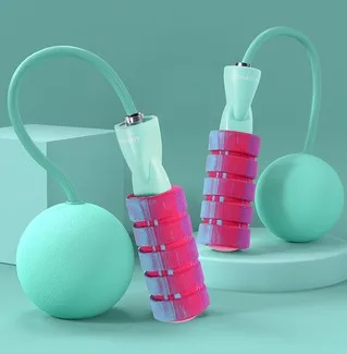 Cordless jump rope for beginners indoor silent dual-purpose wireless bearing jump rope sports equipment for students