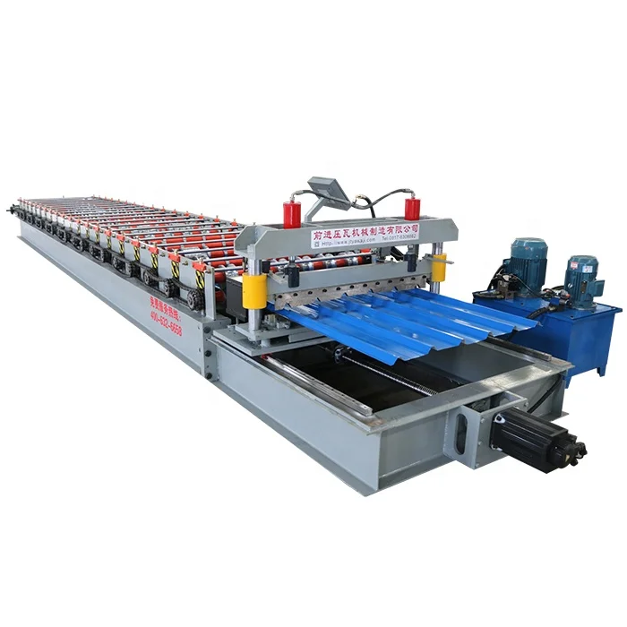 
Perforated corrugated galvanized steel metal fence panel sheet roll forming machine 