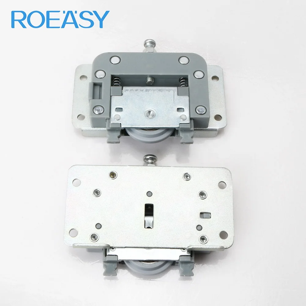  ROEASY двойная дорожка стальная раздвижная дверь роликовое колесо для