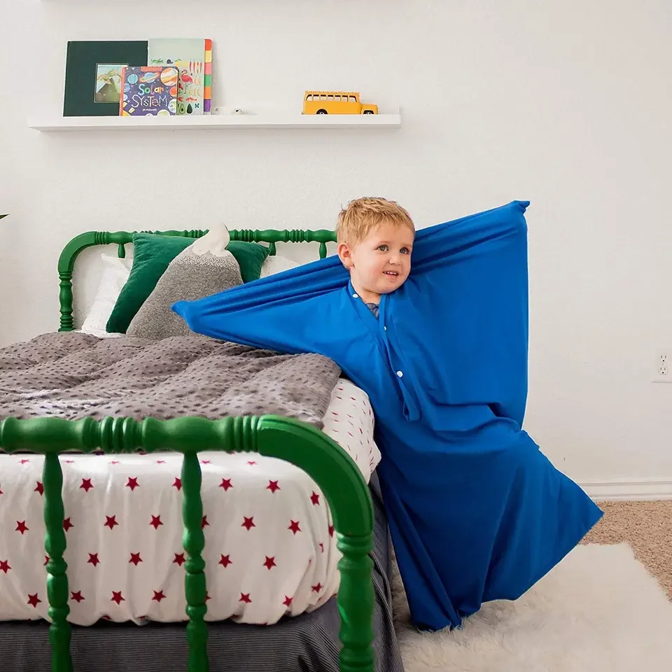 Autism Body Sock Toy Calming Therapy Blanket Body Pod ADD Sensory Toys Sensory Disorders ADHD Stress Relief Tactile Items
