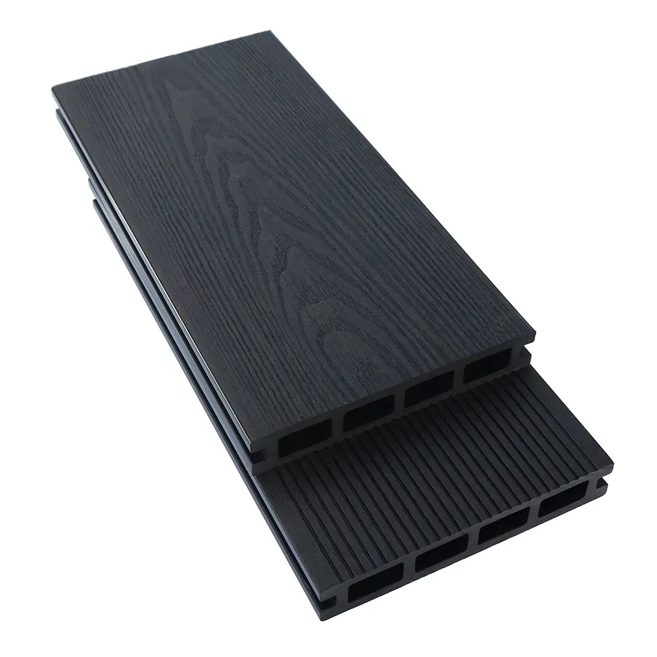 BAIJIN Factory in UK 150 25mm Wooden Plastic Composite Wpc Crack Resistant Decking