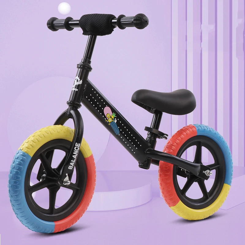 2024 Cheap price kids balance bike inflated tire tube baby balance bicycle