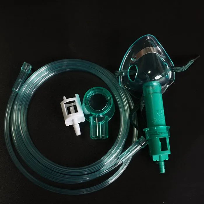 Wholesale medical adjustable oxygen flow venturi mask for adult / pediatric