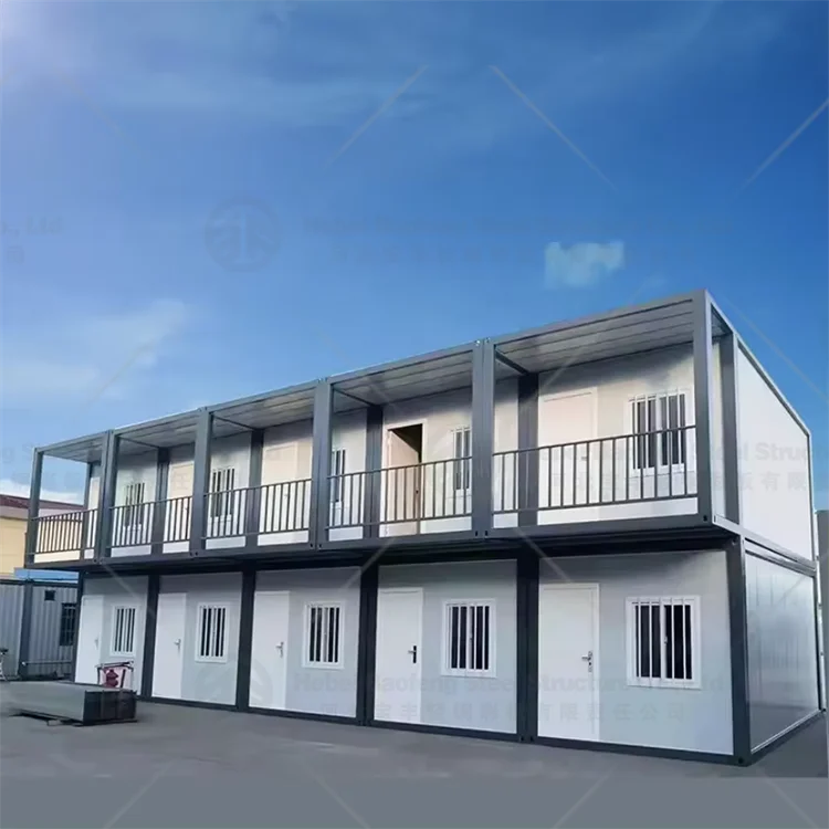 Folding prefab modular tiny home 20ft container house