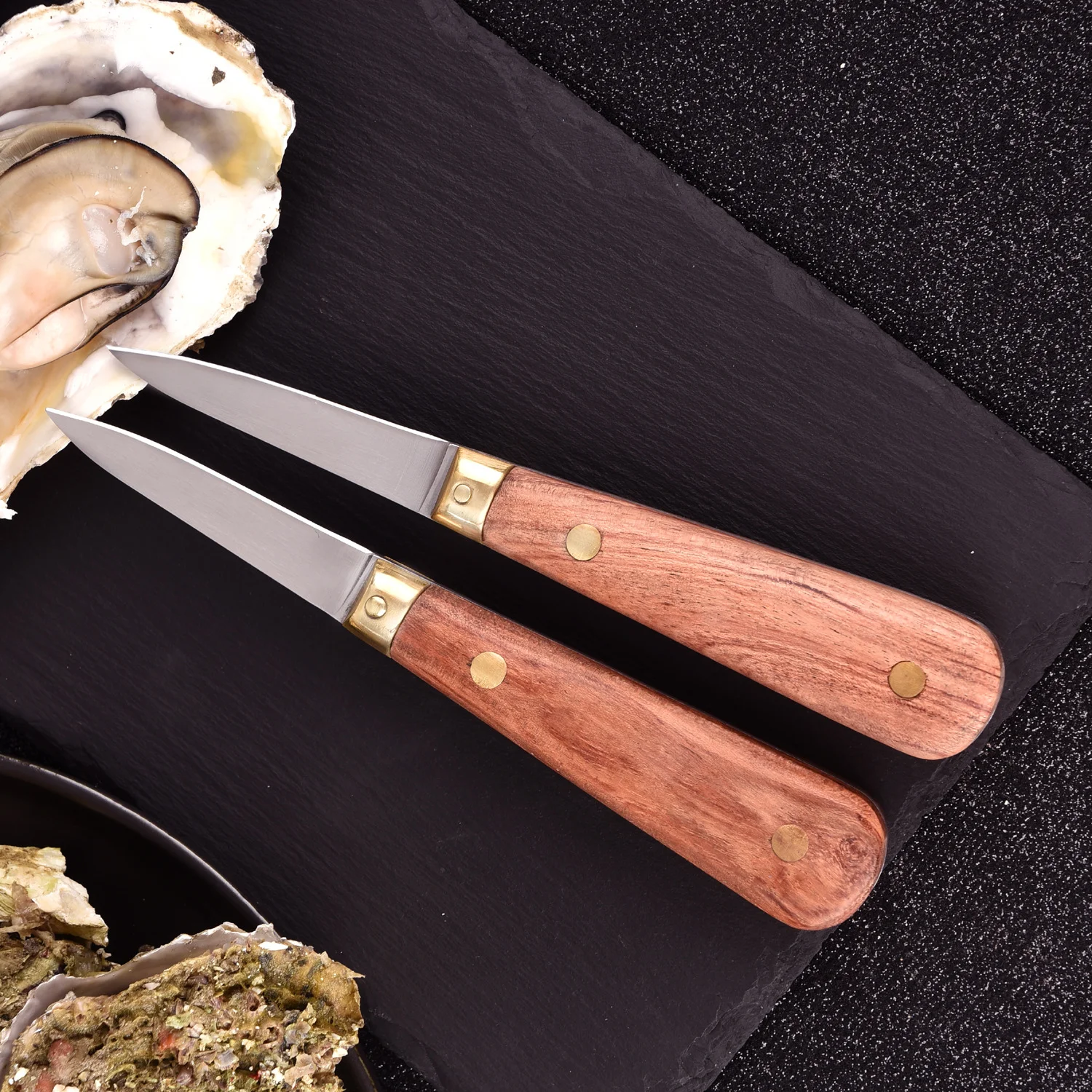 High classic professional oyster shucker opener stainless steel oyster knife for seafood shell open
