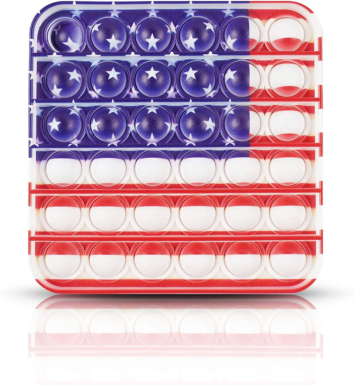 Новые сенсорные игрушки-антистресс, сенсорные игрушки, американский флаг, пузырьки с пузырьками, антистрессовая игрушка, подарки для детей и взрослых